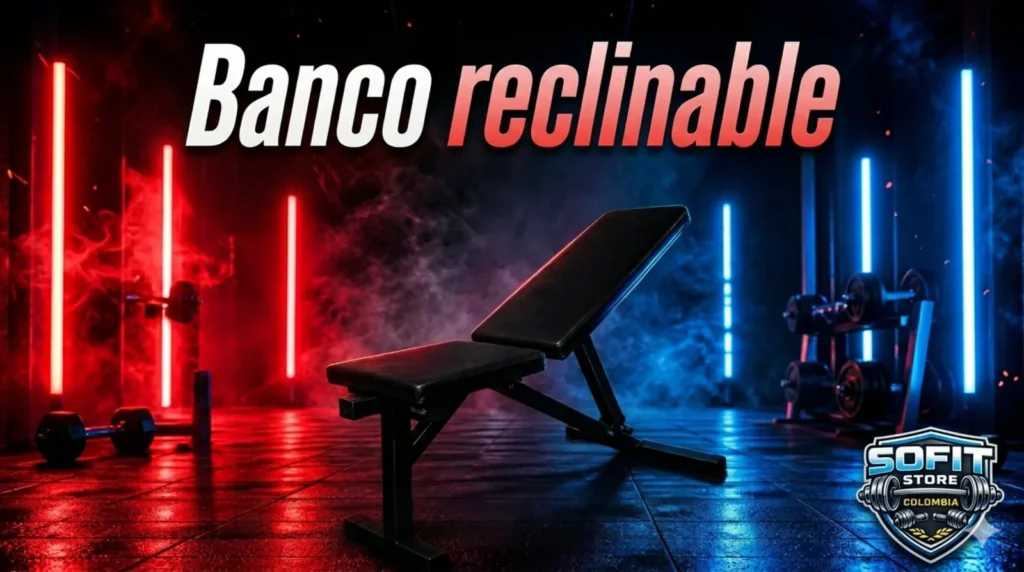 Banco reclinable para ejercicio en Colombia de Sofit Store